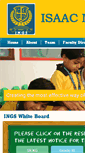 Mobile Screenshot of isaacnewtonglobalschool.com